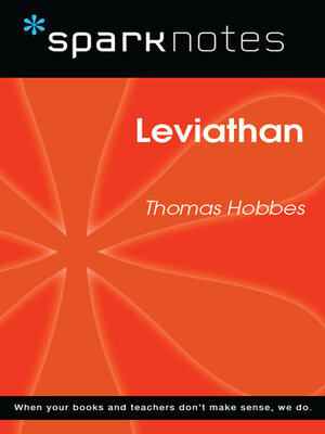 cover image of Leviathan (SparkNotes Philosophy Guide)